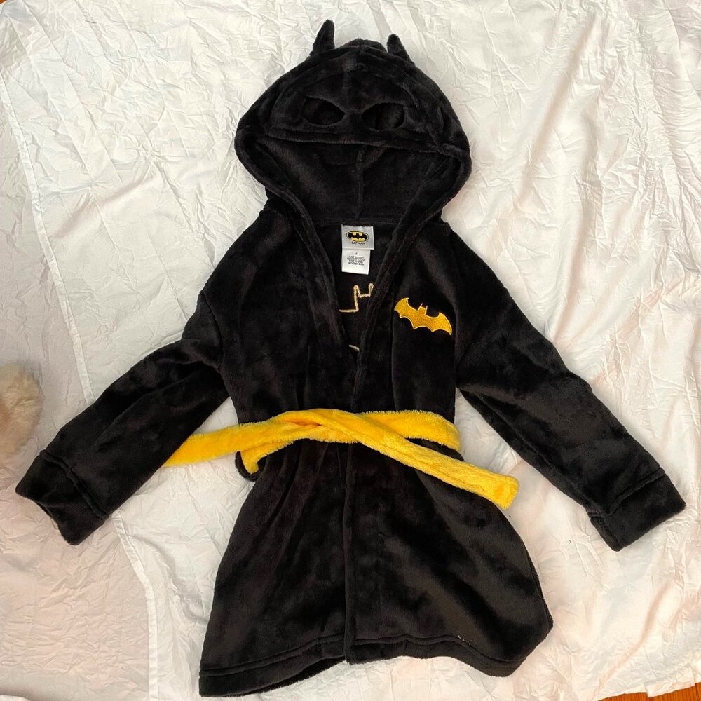 Batman robe for boy size 4T